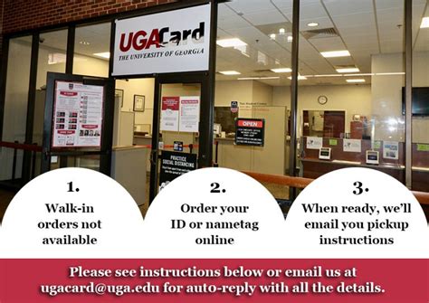 uga 1st smart card|tate uga id number.